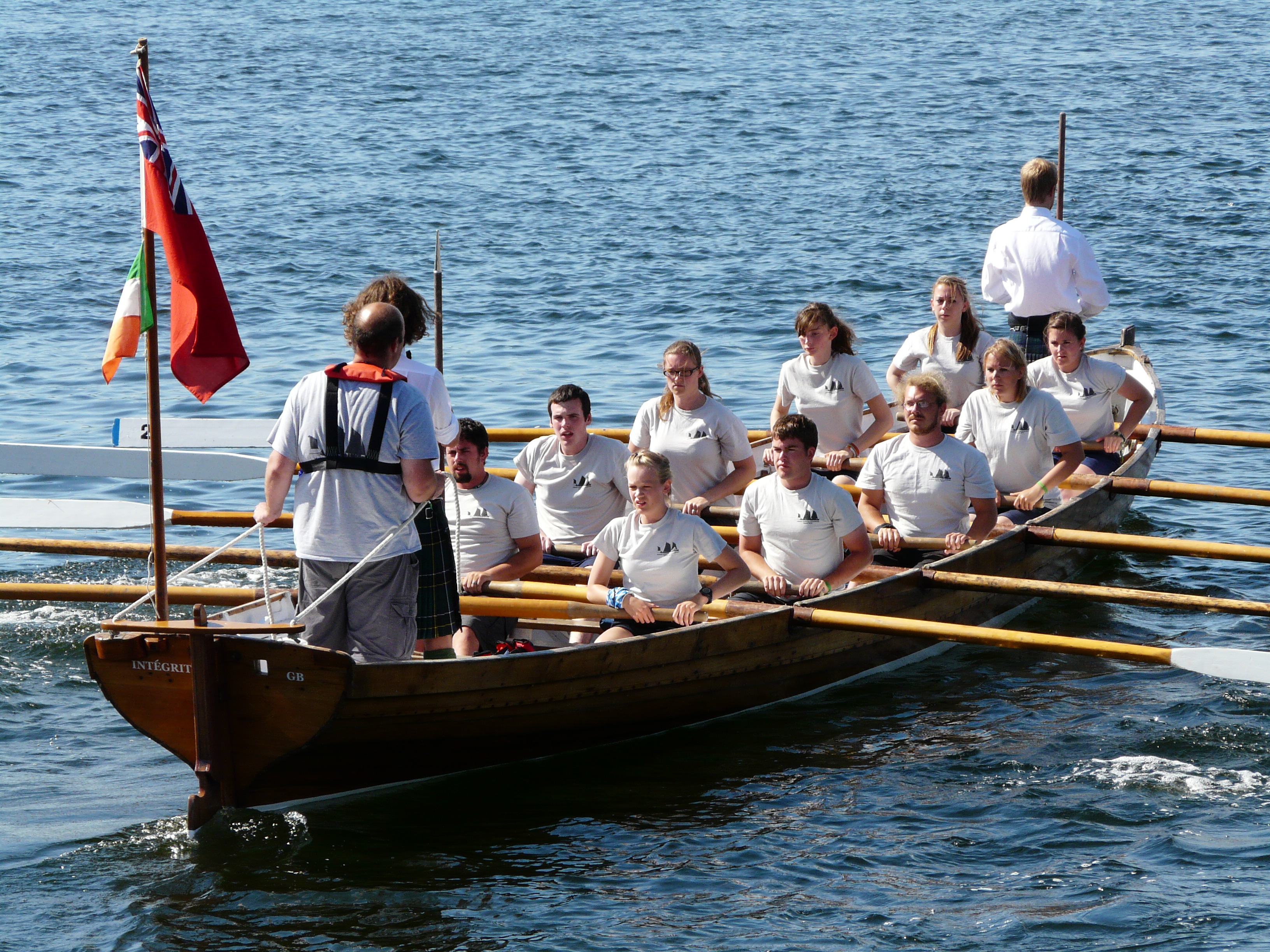 Rowing and Sailing the GB Gig Intégrité – Atlantic Challenge Great Britain
